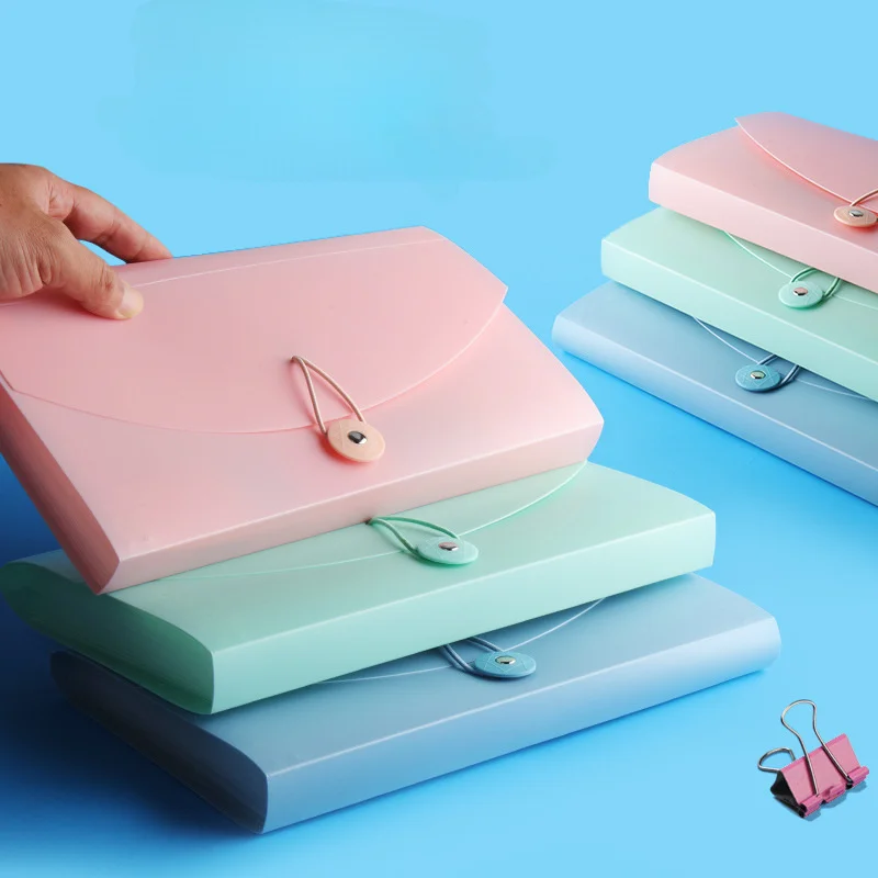 Expandable Accordion File Folder 13 Pockets - Rozkładany organizer na dokumenty z 13