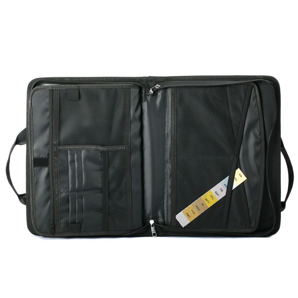 Expandable Accordion File Folder 13 Pockets - Organizer akordeonowy z 13 kieszeniami, zapinany