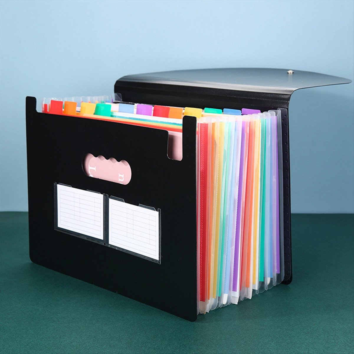 AT16 13-kieszeniowy rozkładany – Expandable Accordion File Folder 13 Pockets recenzja i cena
