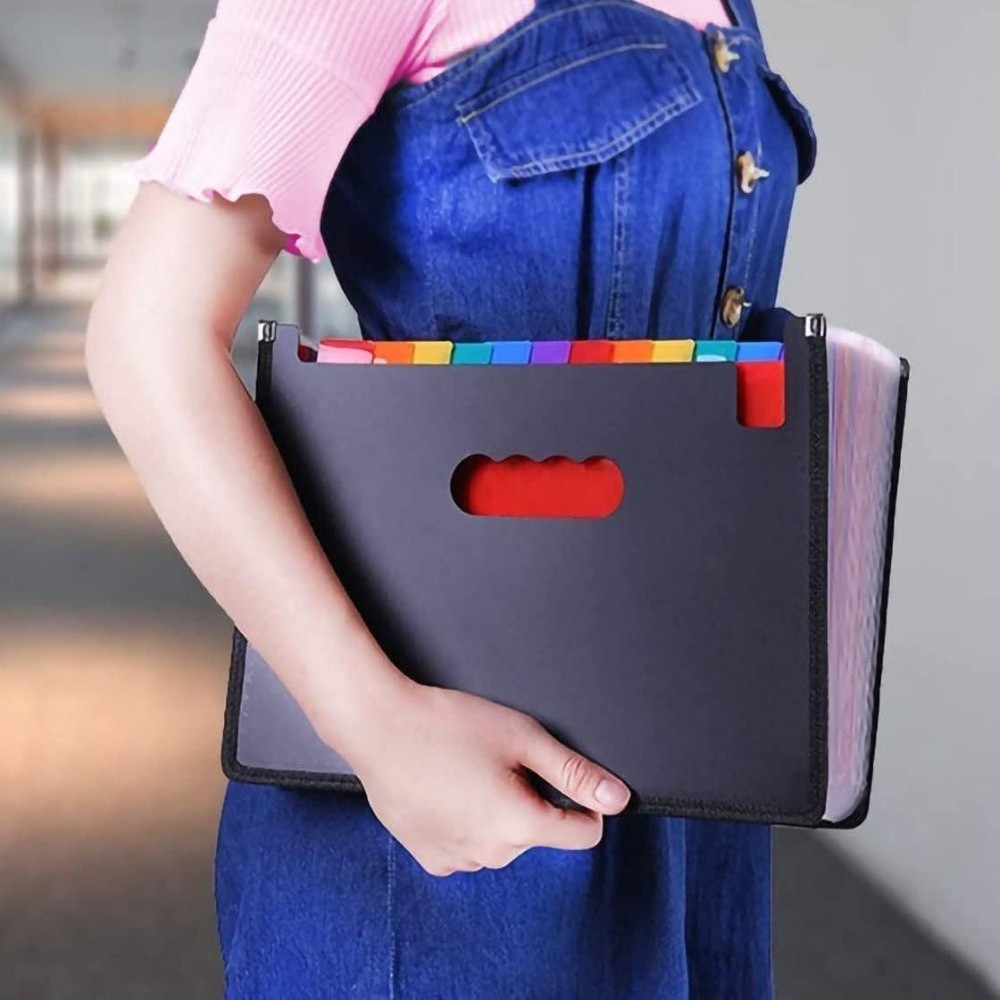 Wszechstronny rozkładany segre – Expandable Accordion File Folder 13 Pockets recenzja i cena