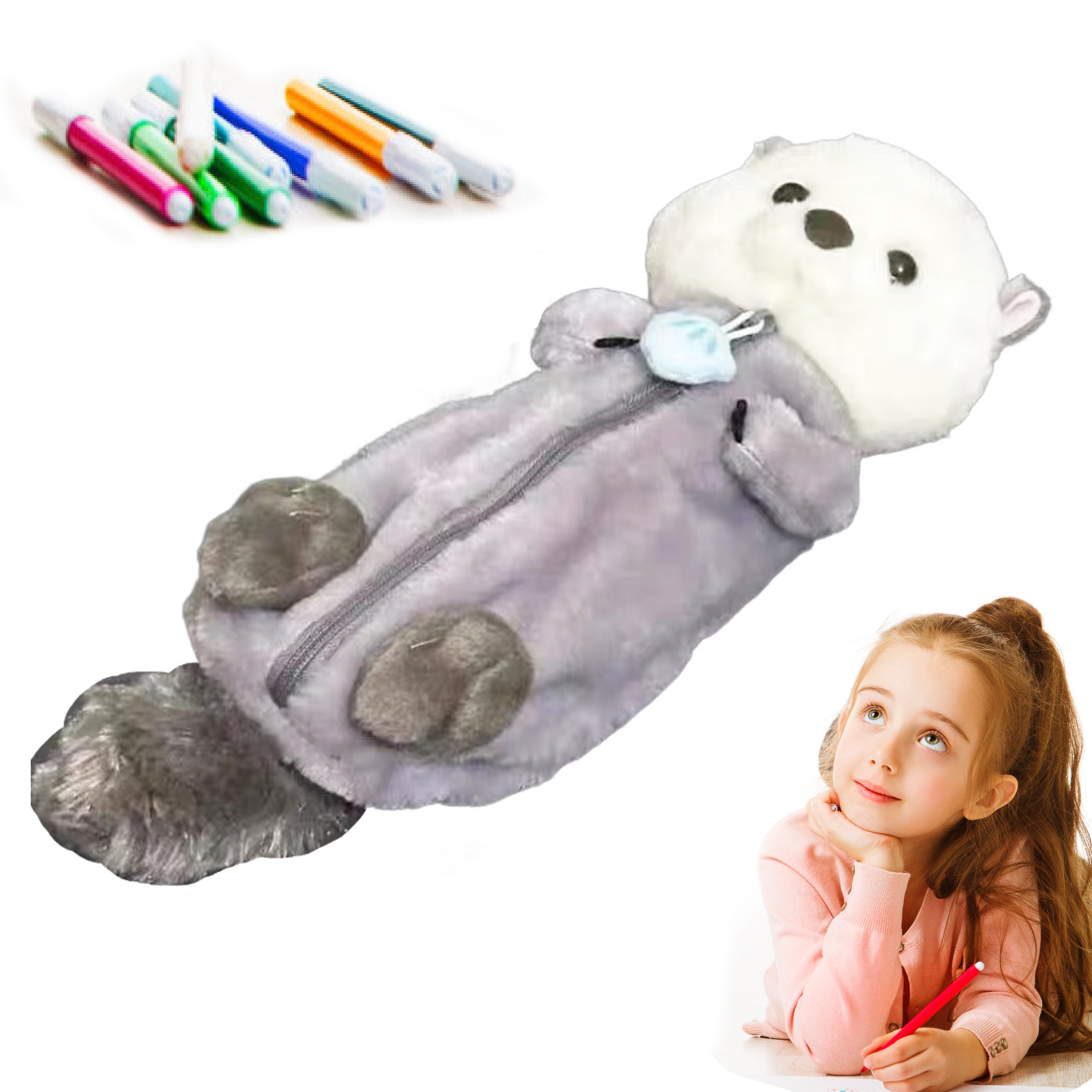 Kreatywny piórnik pluszowy, mi – School Supplies recenzja i cena