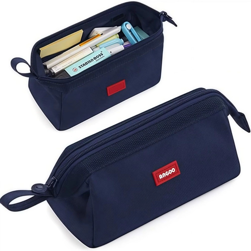 Piórnik z tkaniny Oxford, pros – Aesthetic Large Pencil Case Pouch recenzja i cena