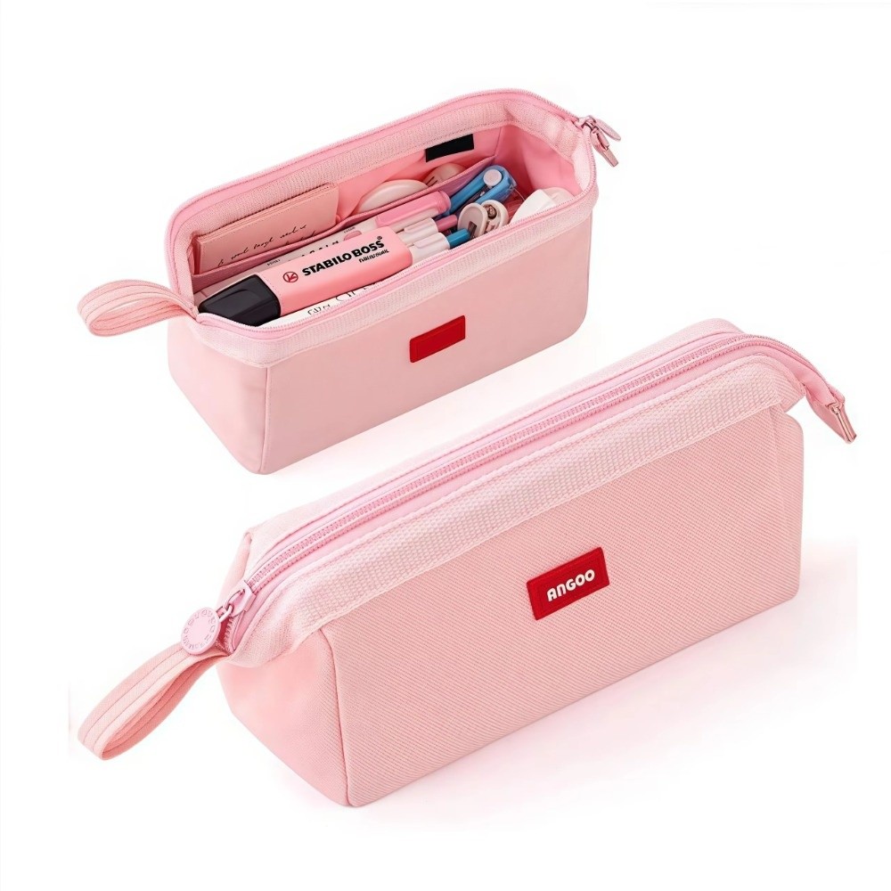Piórnik z tkaniny Oxford, pros – Aesthetic Large Pencil Case Pouch recenzja i cena