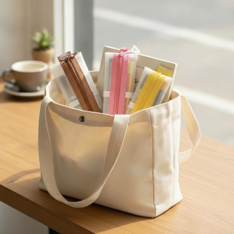 Przezroczysty piórnik z siatki – Clear Mesh Pencil Pouch For Exam recenzja i cena