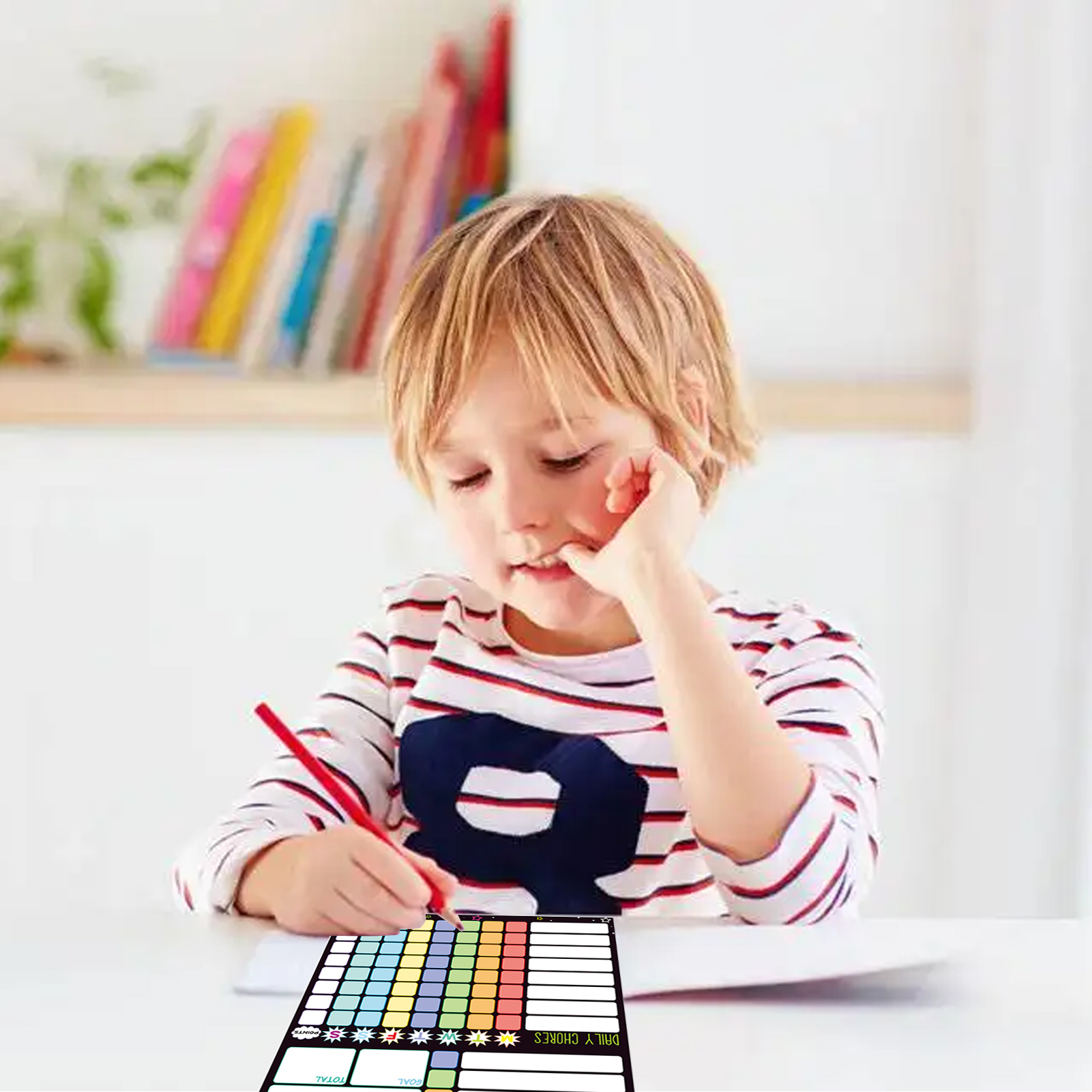 Magnetyczny wykres zadań Tygod – Kids Magnetic Reward Chart Board recenzja i cena