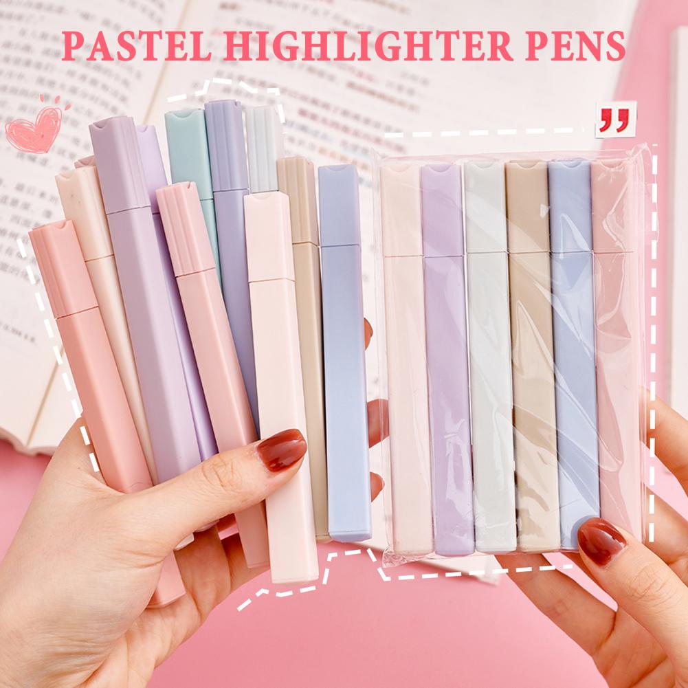 Kolorowe zakreślacze 6 szt. Ze – Pastel Highlighter Set Double Ended recenzja i cena
